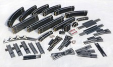 JOUEF HO Lot 148 Rails Courbes Droits Coupures Aiguillages Butoirs Croisement