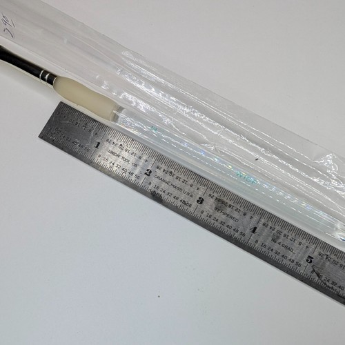 x1 1/4" WISP Filbert Comb Paint Brush Clear Handle Royal Langnickel Ceramic Art