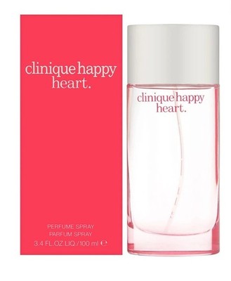 Clinique Happy Heart 3.4 oz / 100 ml Perfume Spray New In Box.
