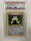 1999 Pokémon Snorlax Holofoil Vintage Rare Holo PSA 5 Jungle Edition