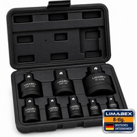 "Kraft Adapter Schlagschrauber NüSse 8Tlg Reduzierung 1/2\"3/4\"1/4\"3/8\"1 Stecknuss"
