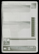 2005 Topps Total Printing Plate Yellow (Damaged) Worrell / Pedro Liriano 1/1