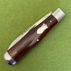 Old Vintage Camillus Sword Brand 4 Line Coke Jack Pocket Knife EXC W Etch