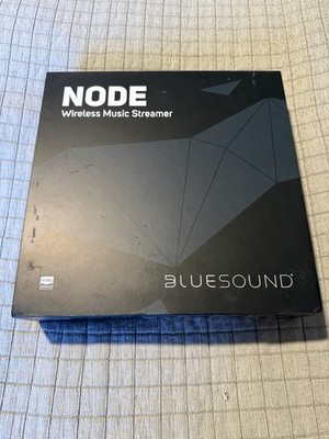Bluesound Node N130BLKUNV Wireless Multi-Room Hi-Resolution Music Streamer Gen 3