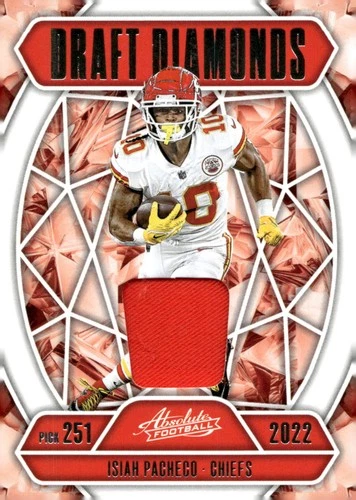 2025 Panini Absolute Countdown Calendar Isiah Pacheco Base (RAW)