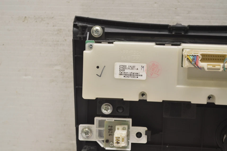 2011-2015 Nissan Rogue блок климат-контроля нагреватель переменного тока температуры ОВК CI66 #019 - Изображение 3 из 4