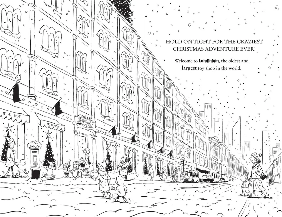 Santa & Son by David Walliams New for 2025 Children Christmas Book Hardcover - Image 3 of 4