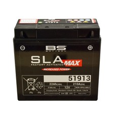 BS Batterie 12V 20AH 51913 Gel -Battery (für: BMW R 1150 R Roadster R28 01-05 )