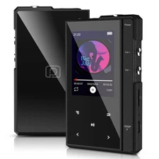 96GB MP3 Player with Bluetooth 5.0 – 90-Hour Battery Life Hi-Fi Music Player