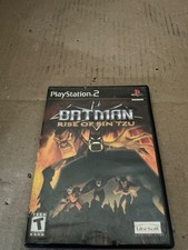Batman Rise of Sin Tzu Sony PlayStation 2 PS2 Video Game Untested Used