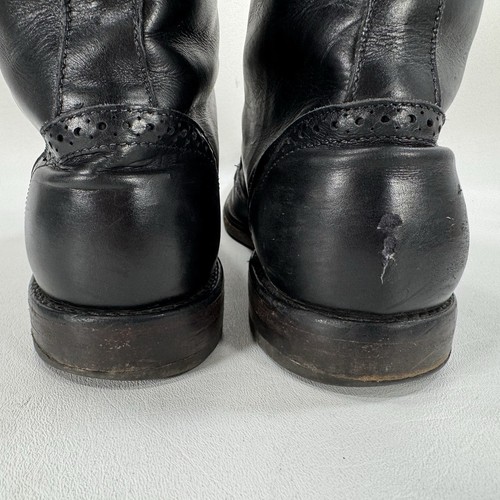 Allen Edmonds Dalton Wing Tip Black Leather Ankle Boots Men’s Size 12 D - Picture 11 of 14