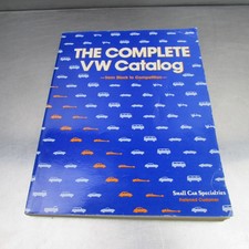 Vintage The Complete VW Catalog from Stock to Competition Volkswagen