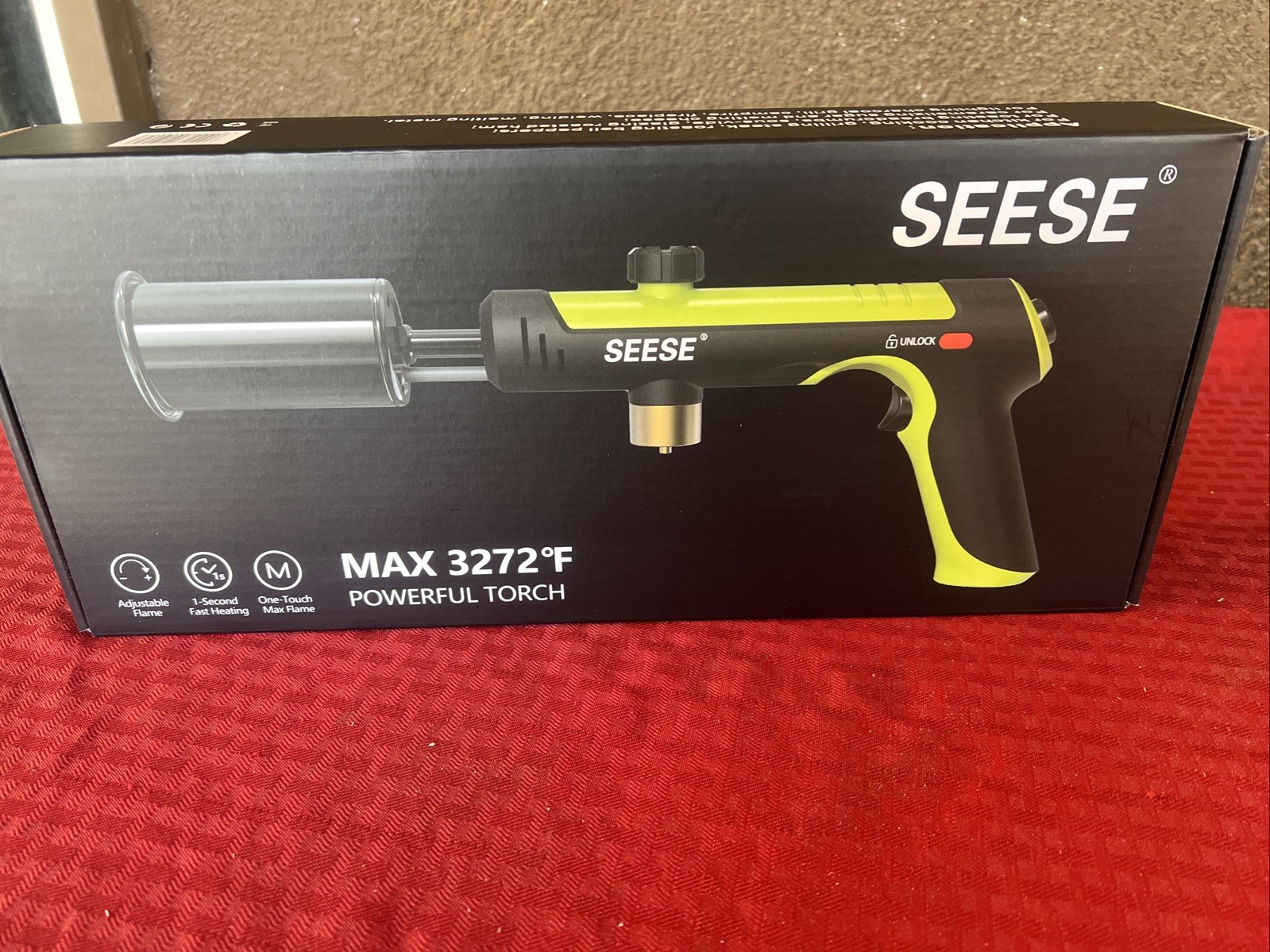 SEESE Propane Torch Kitchen Cooking Torch, Culinary Torch Lighter - Brand New