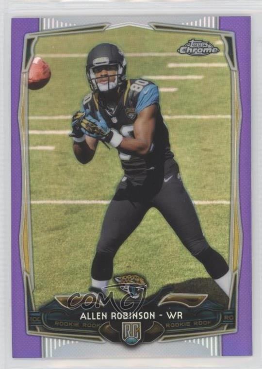 2014 Topps Chrome Retail Purple Refractor Allen Robinson #172 Rookie RC 01uy