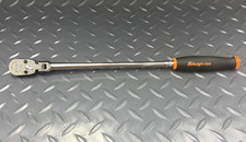 Snap On Orange 14drive Xtra-long Soft Grip Flex Head Ratchet Thllf72o New Usa