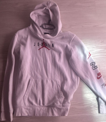 Jordan Jumpman Kapuzenpullover Original Jugendliche 2XS Weiß Fleece Größe163-175