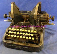 Oliver Modell 11 schwarz - Schreibmaschine alt antik - Samlg. GAT 2062