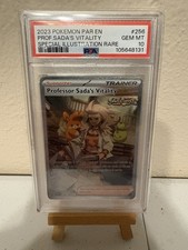 Pokemon Professor Sada's Vitality Paradox Rift 256/182 SIR PSA 10