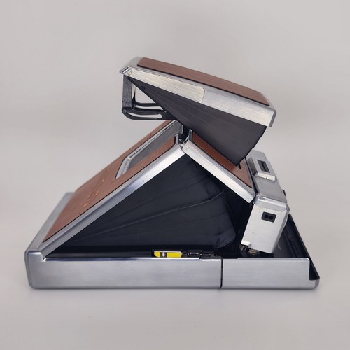 Vintage Polaroid SX-70 Land Camera Leather Folding Instant With Box UNTESTED USA - Picture 4 of 20