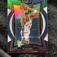 Panini Select 2024-25 OG Anunoby #11 Prizm Concourse New York Knicks