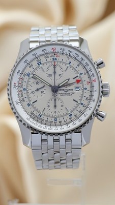 Breitling Navitimer World GMT 46mm Automatik Herrenuhr  A24322