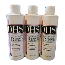 LOT of 3 DHS Conditioning Rinse With Panthenol  8 oz Bottles