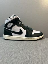 Nike Air Jordan 1 Mid White/Oxidized Green-Sail Women's Shoe Size 7 BQ6472-133