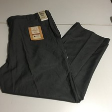 Haggar Cool 18 Performance Mens Classic Fit Pants Size 42x29 65 Grey