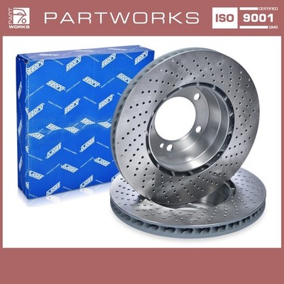 2x brake discs for Porsche 991 Carrera S 4S GTS rear