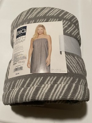 The Big One Women's Bath Wrap Quick Dry, Adjustable Hook And Loop Closure