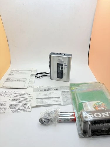 SONY TCM-500 Cassette Recorder New Unused w/ Box Extremely Rare Vintage Japan
