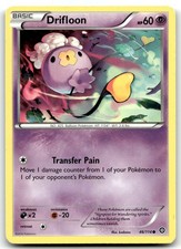 Drifloon 46/114 XY - Steam Siege Common Normal Pokemon TCG MP
