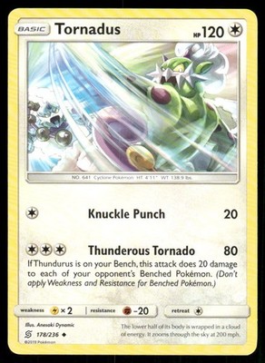 Pokémon TCG Pokémon Tornadus Uncommon Regular