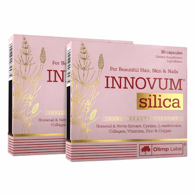 INNOVUM SILICA   30-120 Kapseln   Kollagenproduktion Haarstärkung Gesunde Nägel