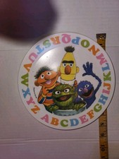 Vintage 1977 Sesame Street Plastic Plate Bert/Ernie/Grover/Oscar Artisan Ware
