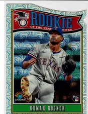 Kumar Rocker Texas Rangers 2025 Bowman Chrome Mega Box ROY Favorites Insert ***