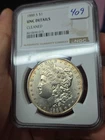 1888 S $1 Morgan Silver Dollar NGC Unc Details Cleaned Key Date Coin