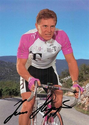 Jens Heppner Team Deutsche Telekom Cycling Autograph Card 1990s