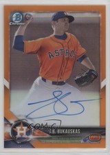 2018 Bowman Chrome Prospect Orange Refractor 8/25 JB Bukauskas #CPA-JBU Auto 6a7