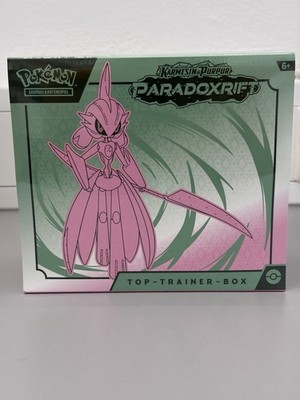 Pokémon Paradoxrift Top Trainer Box Eisenkrieger Deutsch Sealed