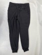Greys Anatomy Barco Scrubs 5PKT Drawstring Stretch Pants Womens MT Black NWOT
