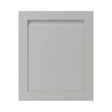 GoodHome Garcinia Integrated handle Matt grey Shaker Highline Cabinet door