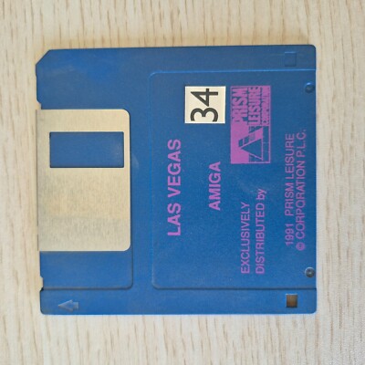  LAS VEGAS   Diskette Commodore Amiga 500 600 2000  