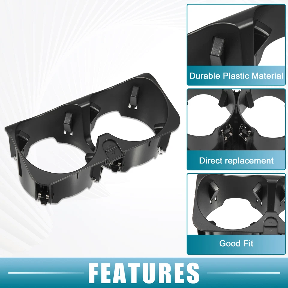 Pack de 1 para Mercedes-Benz S550 2007-13 Portavasos Coche Inserto Portavasos Foto 4 de 4