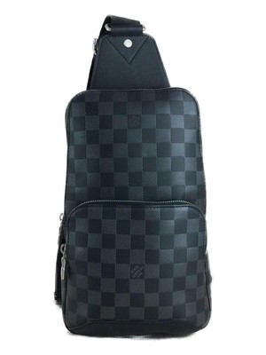 louis vuitton avenue sling bolsa damier infini