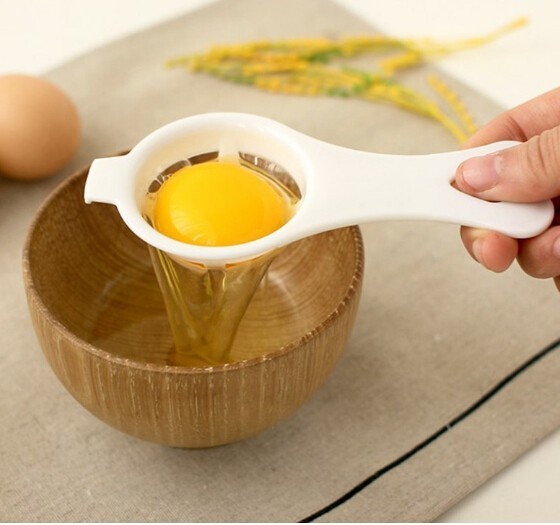 Separatore Tuorlo E Bianco Uovo ExcellentFashion - In Silicone, Design Ecologico, Colore Rosa - Foto 4