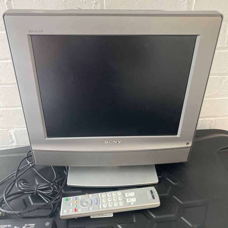 Sony Bravia KDL15G2000 15" Inch LCD TV Retro Gaming Television Monitor Working eBay