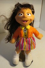 Vintage 1994 Fisher Price PBS Puzzle Place My Friend Kiki Doll Toy Used Native