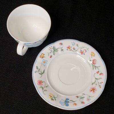 Villeroy & Boch Mariposa Cup and Saucer Set ~ (Bone China) Made In