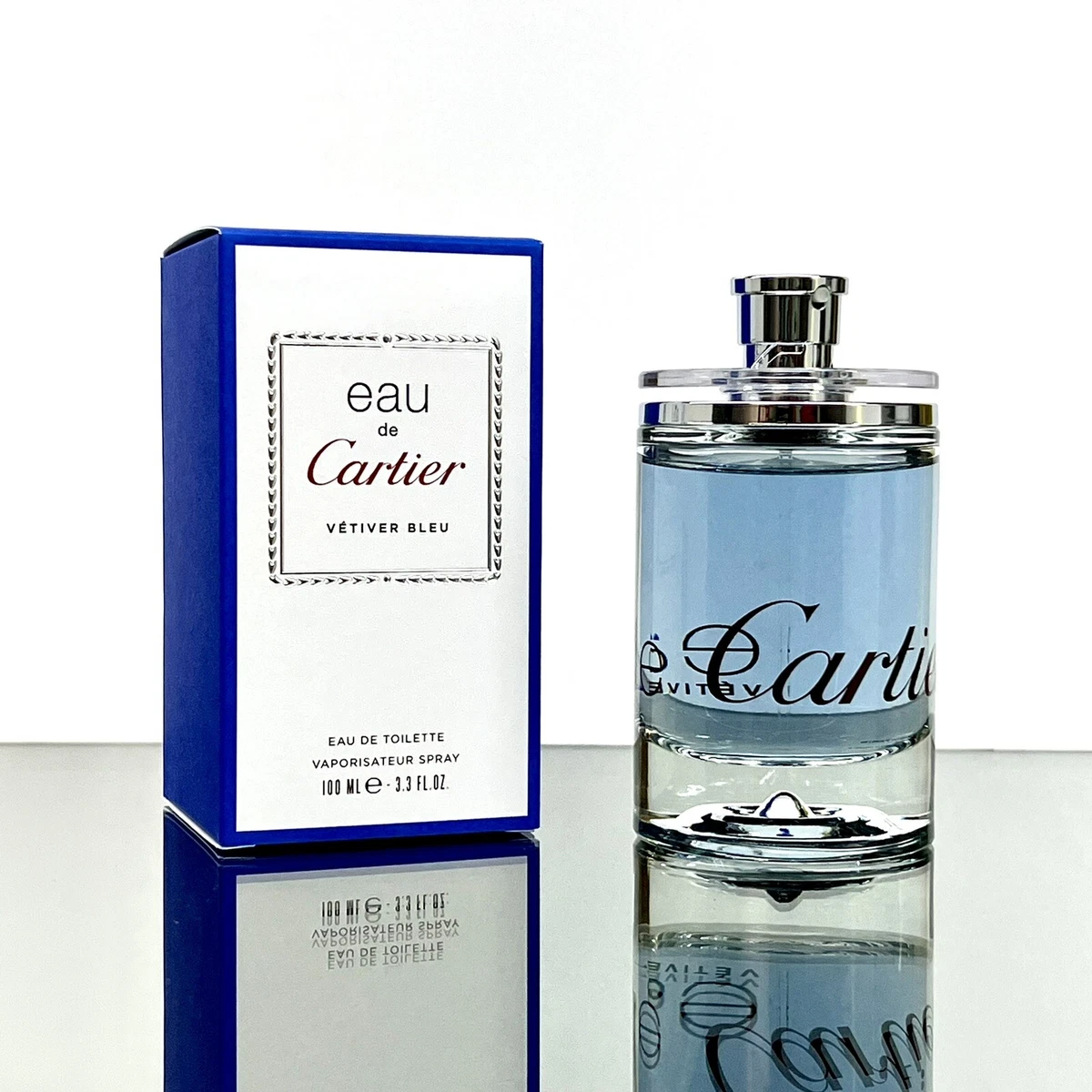 Cartier Eau de Cartier Vetiver Bleu 3.3 oz Unisex